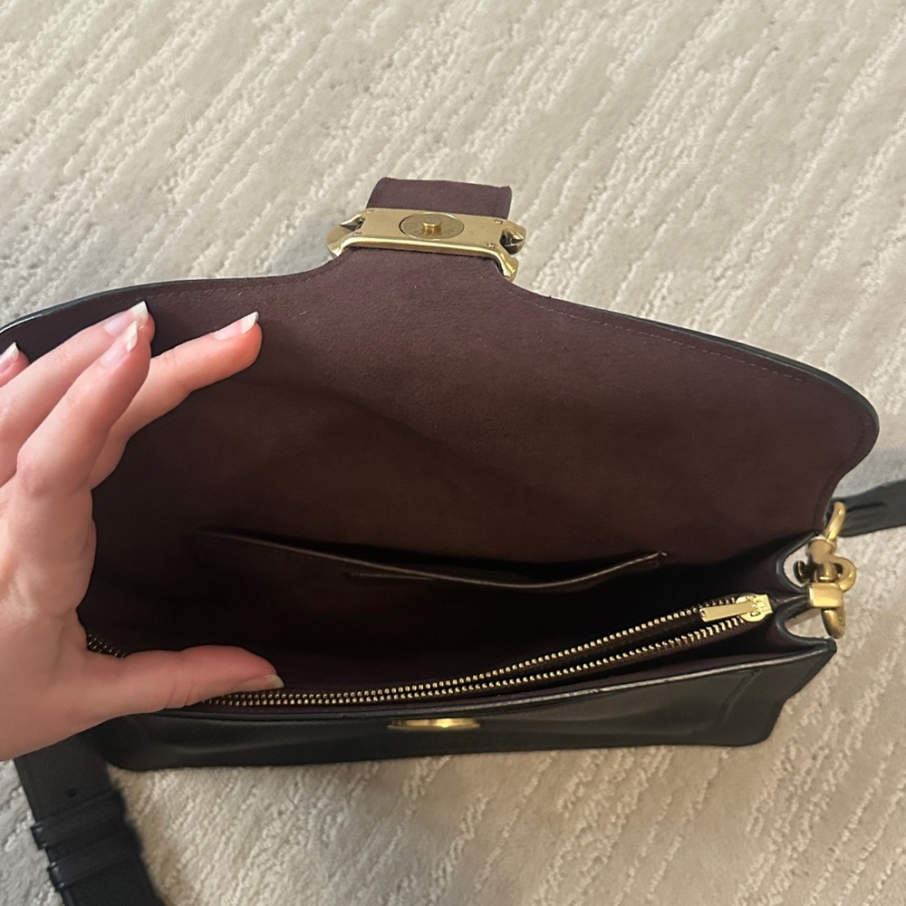 Coach Black Tabby Shoulder Bag - Picture 7 of 12